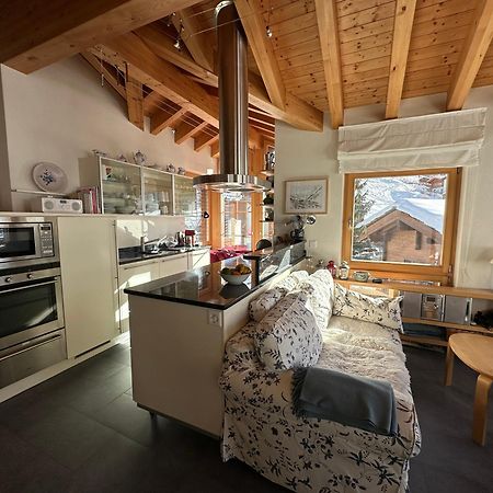 Modern Self-Catering Apartment With Matterhorn Views Zermatt Exterior foto
