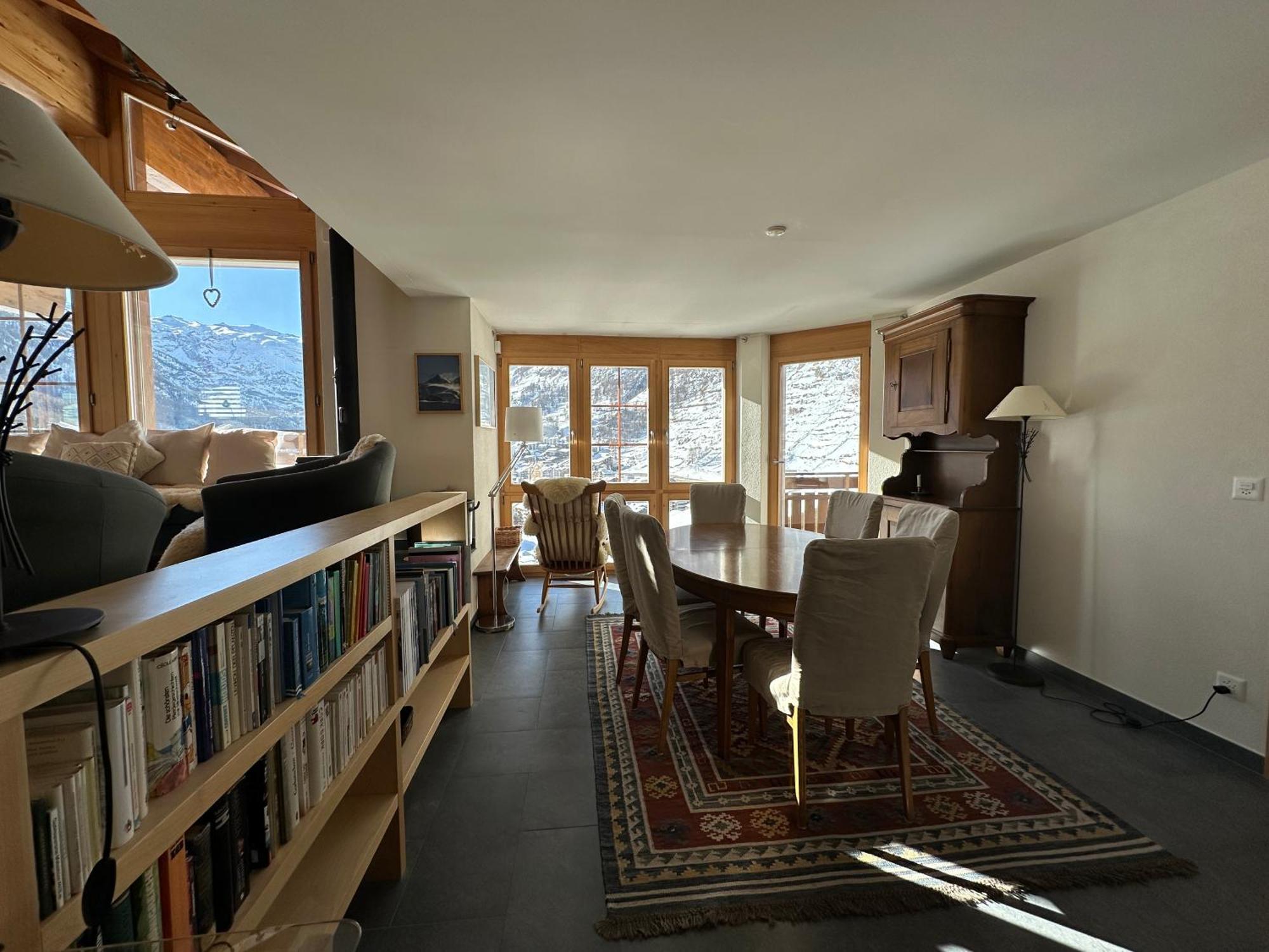 Modern Self-Catering Apartment With Matterhorn Views Zermatt Exterior foto